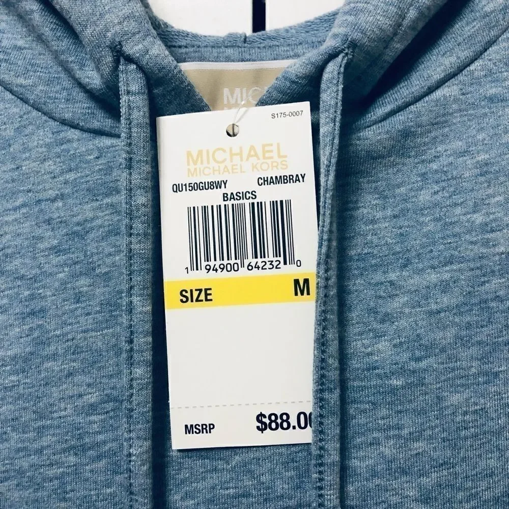 NWT: Michael Kors Cinch Bottom Hoodie‎